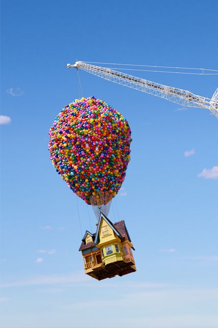 The 'Up' house. Photo: Ryan Lowry / Airbnb