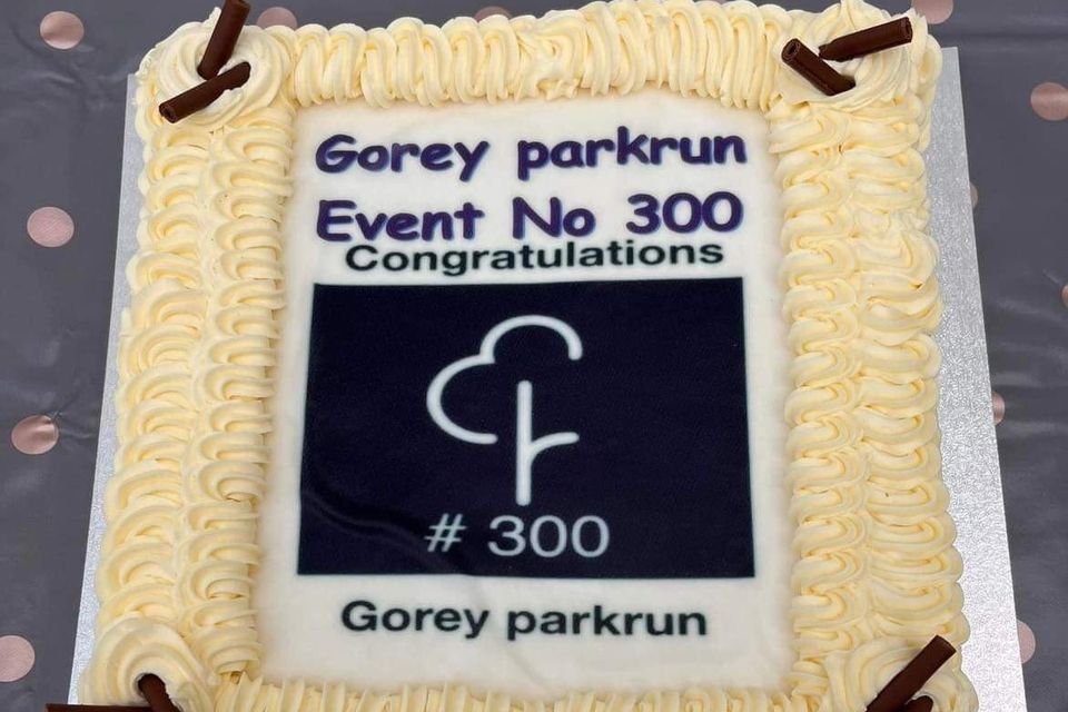 Gorey Parkrun celebrated its 300th run on Saturday, April 13. 