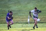thumbnail: Tommy Keogh of Baltinglass gets away from Aaron Lynch of St. Pat's. 