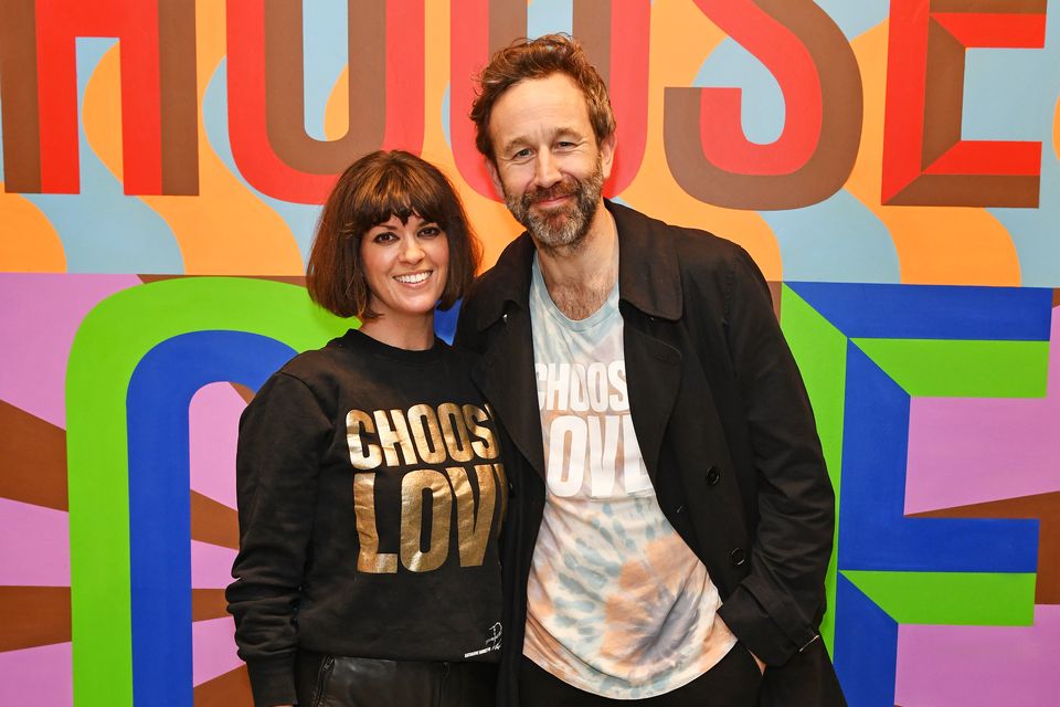 Chris O’Dowd and his wife Dawn O’Porter. Photo: Getty