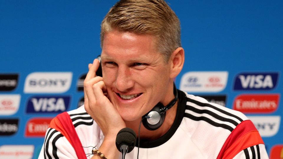 Bastian Schweinsteiger has been hailed as "the ultimate professional" by Manchester United boss Louis Van Gaal