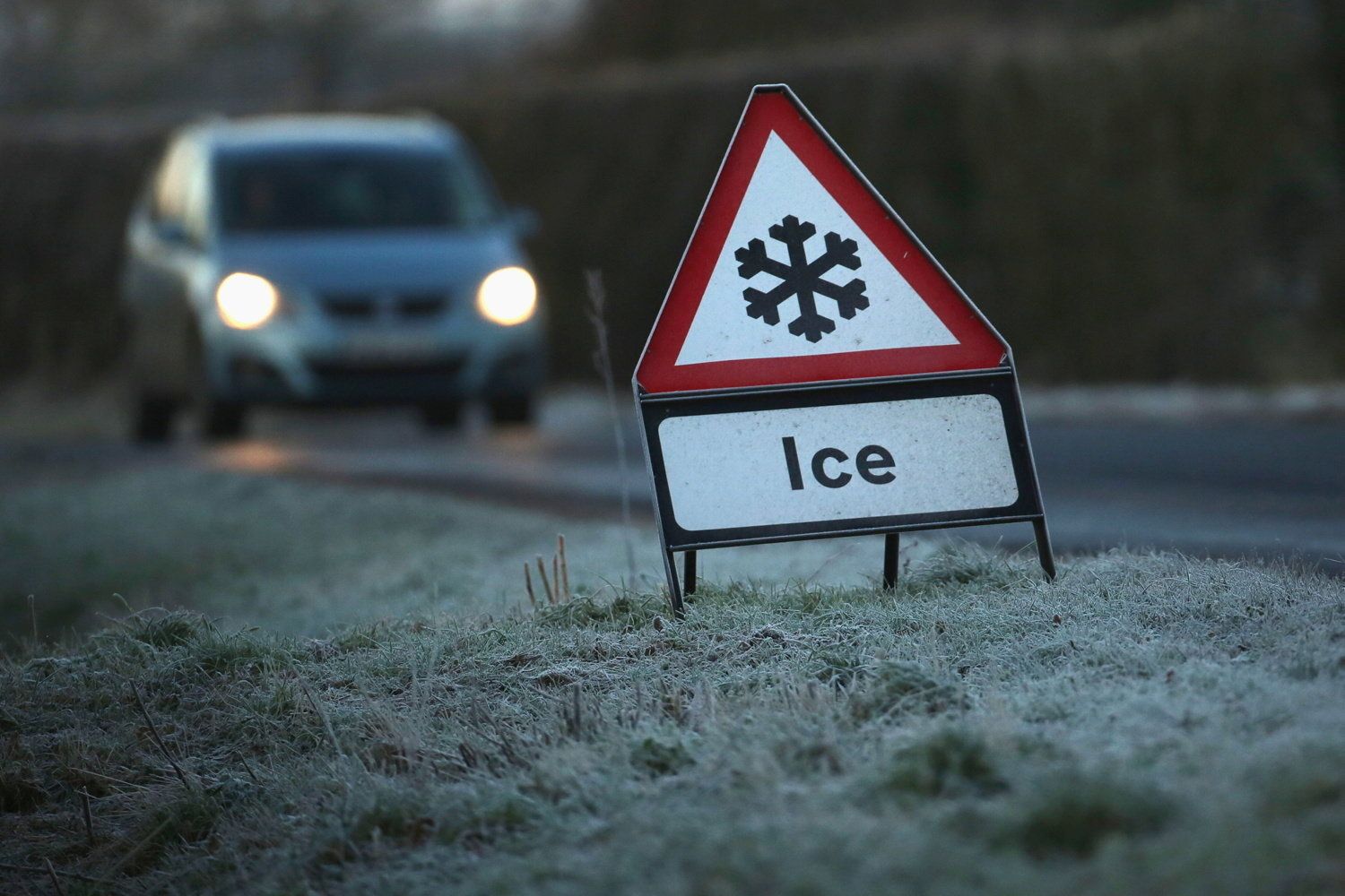 Ice warning issued as sub zero temperatures lead to challenging road conditions in Meath