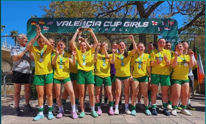Kerry Schoolgirl Soccer: U16s finish as runners up in the Valencia Cup