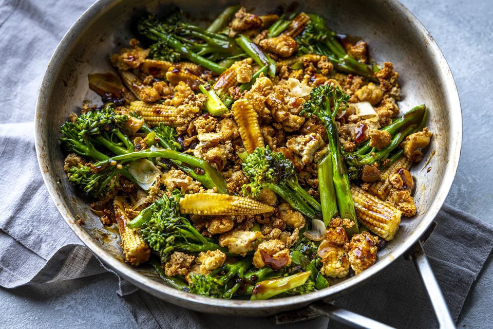 Tofu & Broccoli Stir Fry. Photo: Donal Skehan