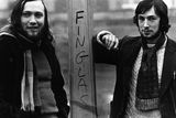 thumbnail: Dermot Bolger (on left) with poet Michael O'Loughlin in the 1970s