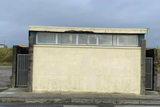 thumbnail: Work on upgrading the toilet block behind the pier in Gyles Quay will be carried out