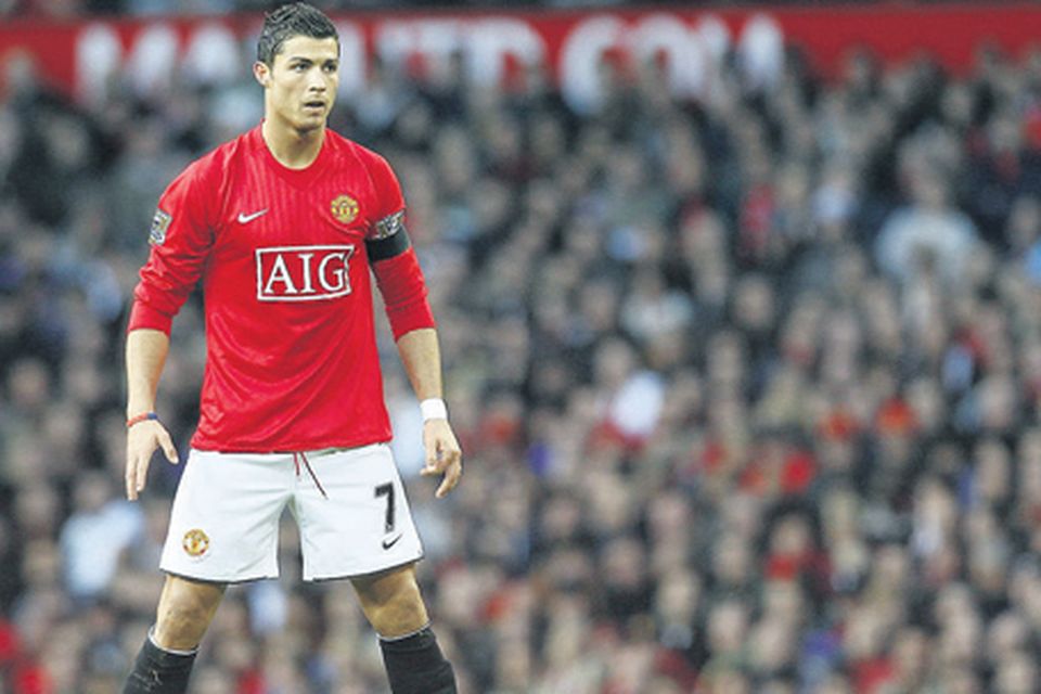 MAnchester United's Cristiano Ronaldo challenges Chelsea's Frank Lampard  during the UEFA Champions League Final Soccer match, Manchester United vs  Chelsea at the Luzhniki Stadium in Moscow, Russia on May 21, 2008. The