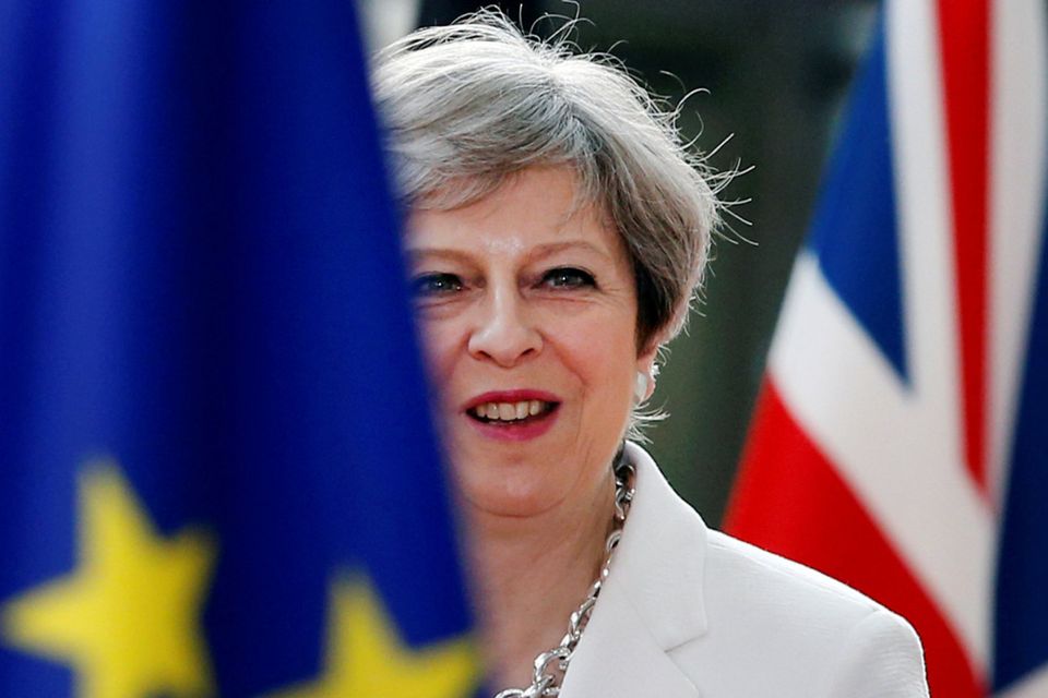 Theresa May: Reuters/Francois Lenoir