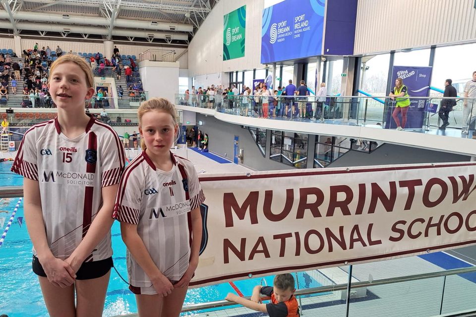 Sinéad and Niamh McCarthy from Murrintown NS.