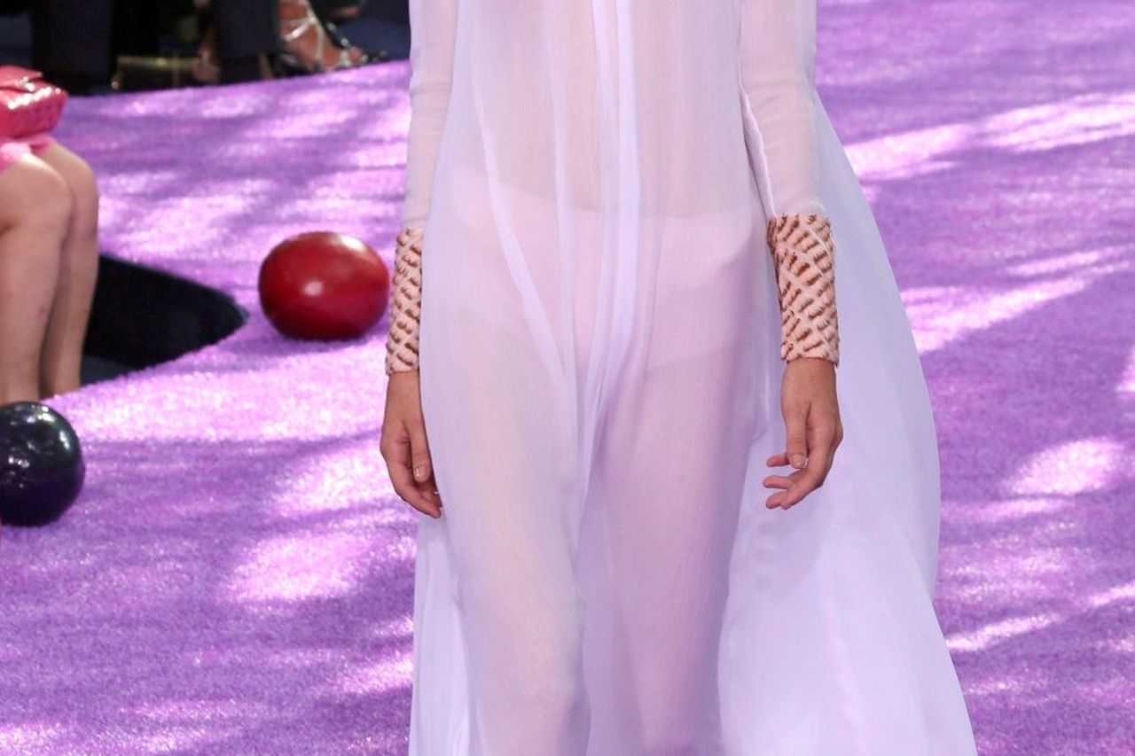 Sofia Mechetner 14 Wears Sheer Dress At Dior Show And Is Now Face Of Their New Campaign 7412