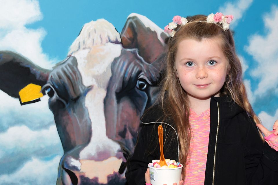 Brooke Torpey  pictured at the launch of National Dairy Council's  Complete Natural POP Up Milk Bar in South William Street, Dublin.