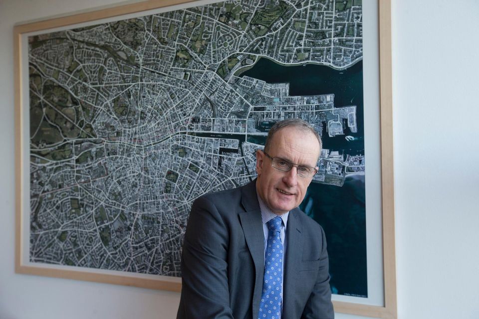 Owen Keegan, the outgoing chief executive of Dublin City Council. Photo: Mark Condren