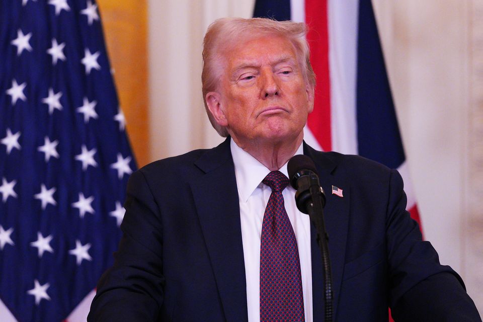US President Donald Trump is set to announce a new trade deal (Carl Court/PA)