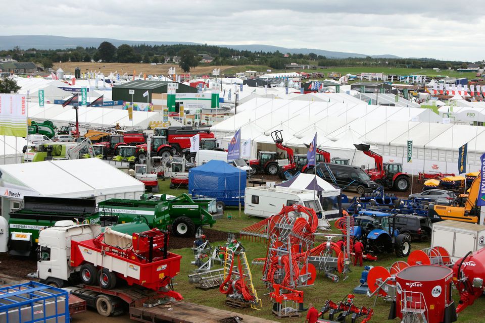 A general view of machinery at the 2016 National Ploughing Championships at Screggan, Tullamore, Co. Offaly. Photo: Damien Eagers