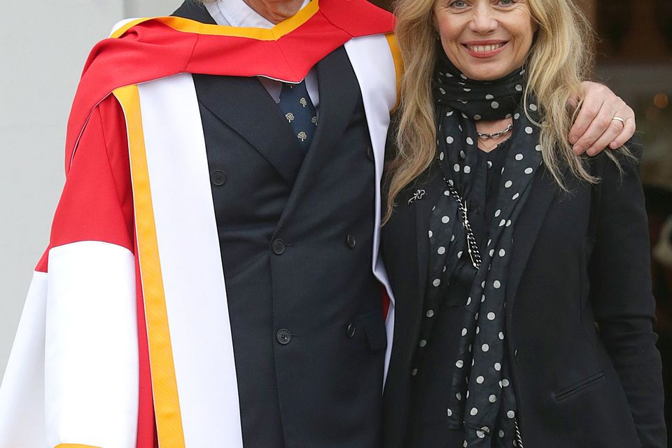 Singer Bob Geldof, pictured with wife Jeanne,  is among those in dispute with firm. Photo: Damien Eagers.