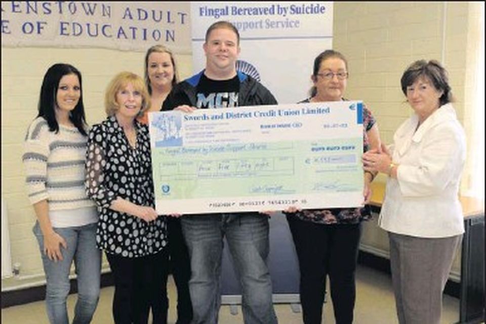 Cheque for suicide group | Irish Independent