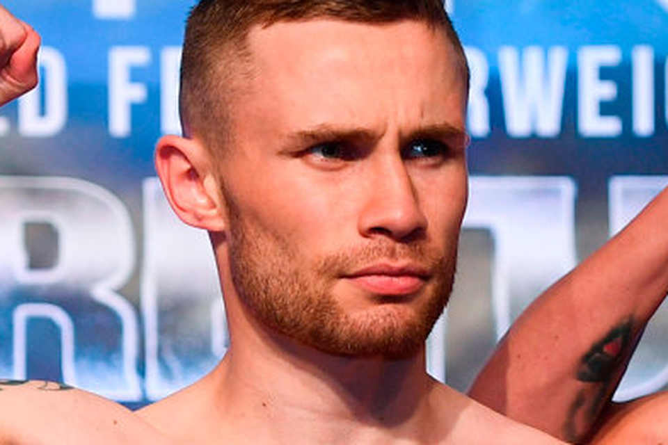 Santa Cruz tells Frampton he will go to Belfast to finish their  