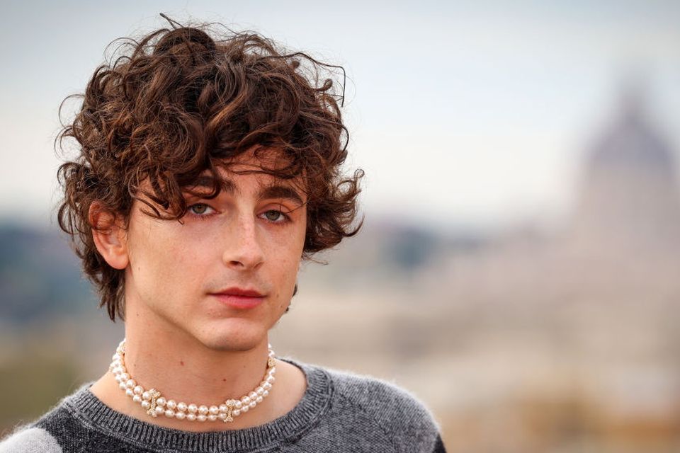 timothee chalamet necklace