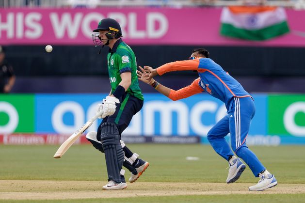 Ireland’s T20 World Cup hopes take heavy blow with eight-wicket loss to India in New York