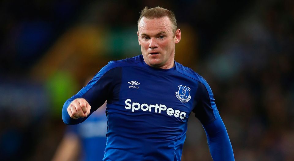 Wayne Rooney in action during the UEFA Europa League Third Qualifying Round, First Leg match between Everton and MFK Ruzomberok at Goodison Park. Photo: Getty Images