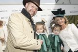 thumbnail: Tristan, Anna  Eala and Louise Conway Behan at Punchestown Races. Photo: Barry Hamilton