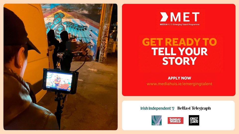 Applications are now open for this year's Mediahuis Emerging Talent (MET) programme