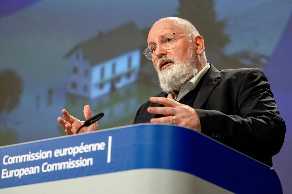 European Union climate chief Frans Timmermans. Photo:  Olivier Matthys/ Reuters
