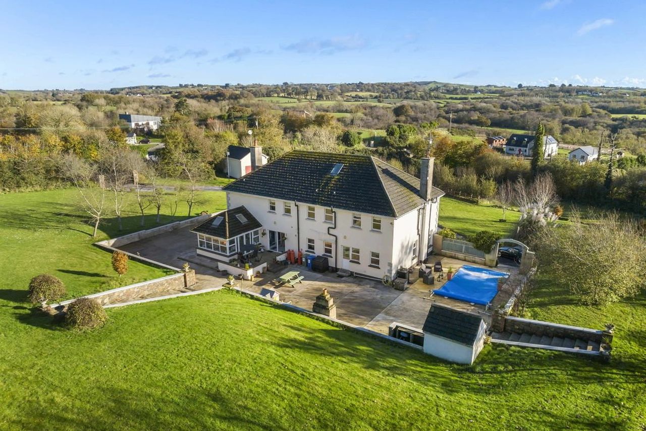 See inside the Wexford house with outdoor swimming pool and paddocks on