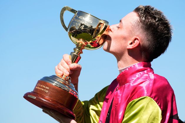 Kildare man Robbie Dolan, who appeared on The Voice Australia, rides 80/1 outsider to sensational Melbourne Cup win