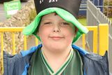 thumbnail: Oisín Russell at the St. Patrick’s Day parade in Fethard on Sea.