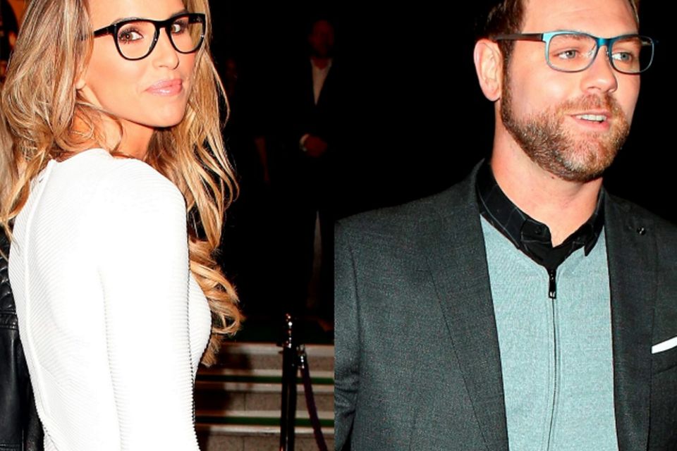 Vogue Williams and Brian McFadden spent the night partying together at the Specsavers Spectacle Wearer of the Year event in London