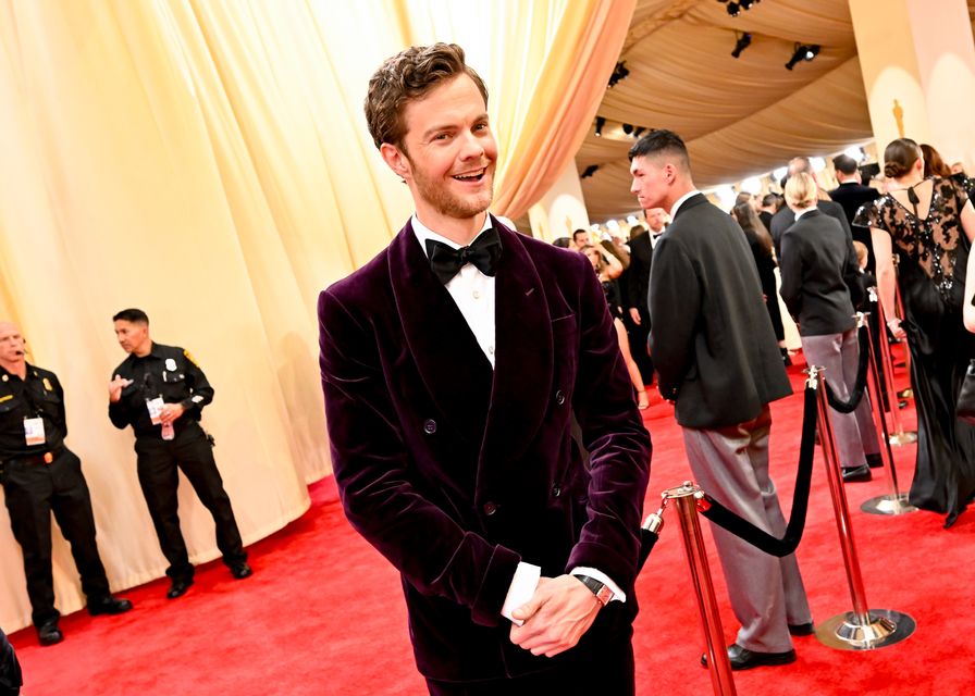 Jack Quaid at the 96th Annual Oscars held at at the Ovation Hollywood on March 10, 2024 in Los Angeles, California