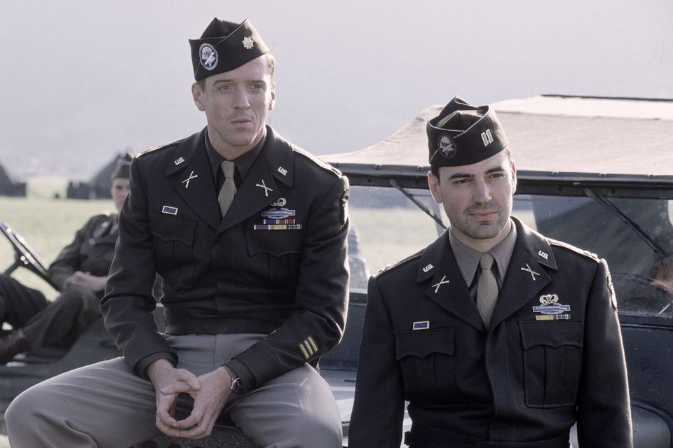 Damian Lewis and Ron Livingston in 'Band of Brothers'. Photo: Sky