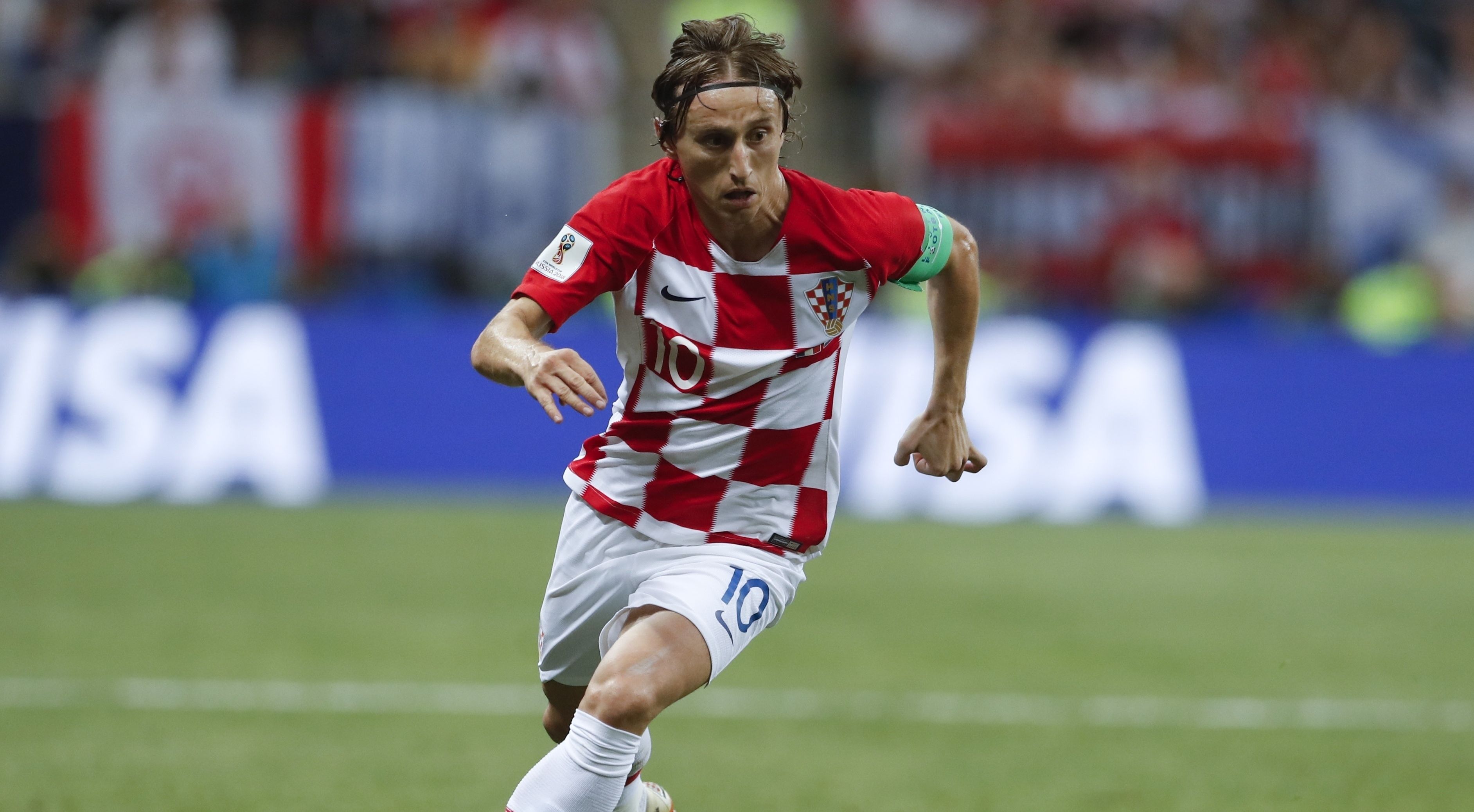 Luka Modric wins the World Cup Golden Ball as best player at tournament