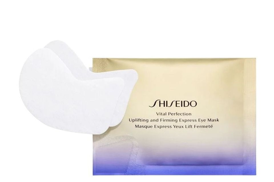 Shiseido Vital Perfection Uplifting and Firming Express Eye Masks (€84 for 12 pairs via boots.ie)
