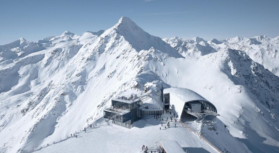 Piste de resistance .... Austrian resort of Solden not only has the perfect snow slopes, it is home to Ice Q restaurant, as featured in a James Bond film