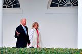 thumbnail: Vice President Joe Biden and Dr. Jill Biden leaves the White House for the final time as the nation prepares for the inauguration of President-elect Donald Trump on January 20, 2017 in Washington, D.C.  Trump becomes the 45th President of the United States.  (Photo by Kevin Dietsch-Pool/Getty Images)