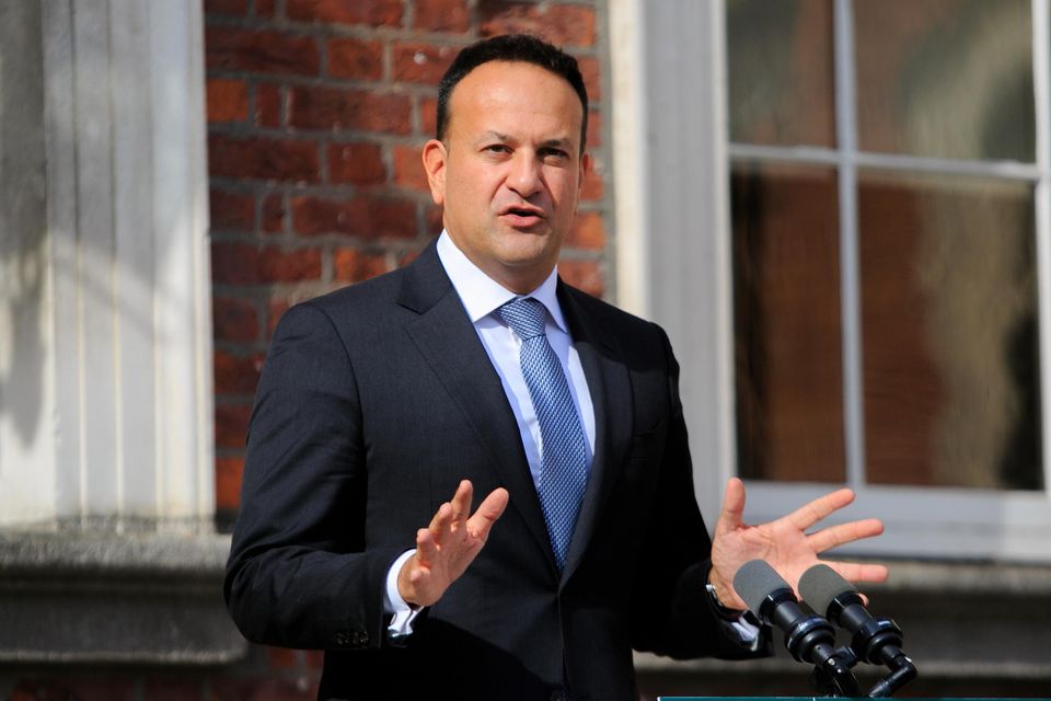 Tánaiste Leo Varadkar suggested the payment should be made to more than just health workers. Photo: Gareth Chaney/Collins