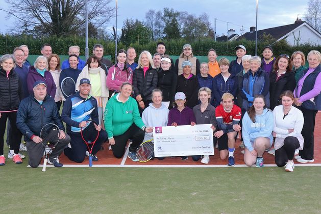 Co Wexford tennis aces swing into action to support Irish hot shot Ashley