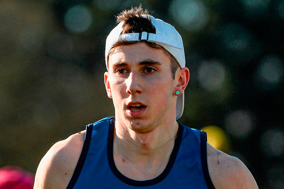 A few years ago Kevin Mulcaire was the ‘next big thing’ but the 20-year-old is back enjoying his running with Oklahoma State University after injury. Photo: Sportsfile