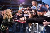 thumbnail: Taylor Swift greets fans during her Reputation stadium tour at Croke Park, Dublin, on June 16, 2018. Photo by Gareth Cattermole/Getty Images for TAS