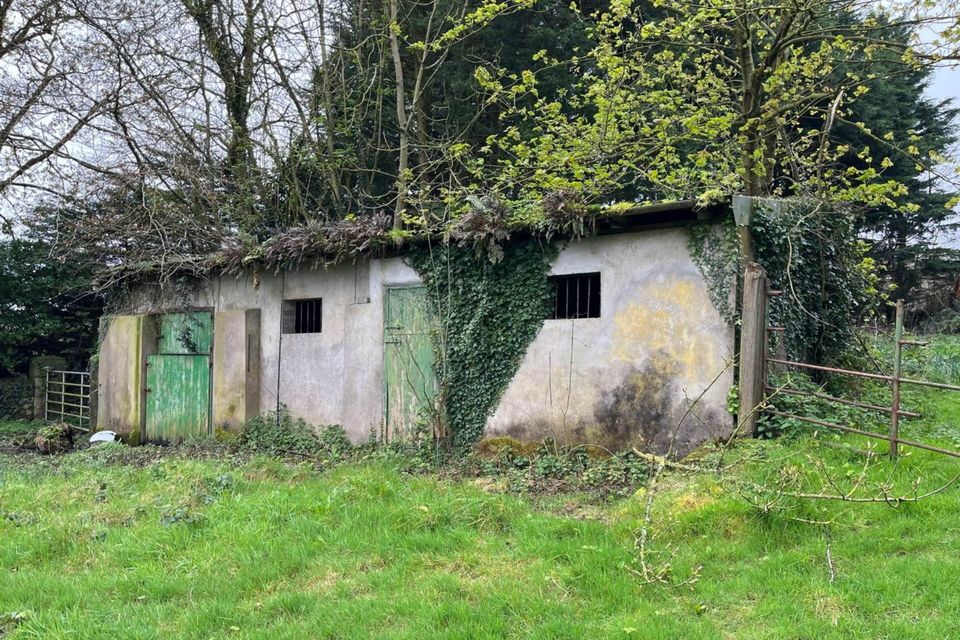 The property comes with a number of outbuildings. 