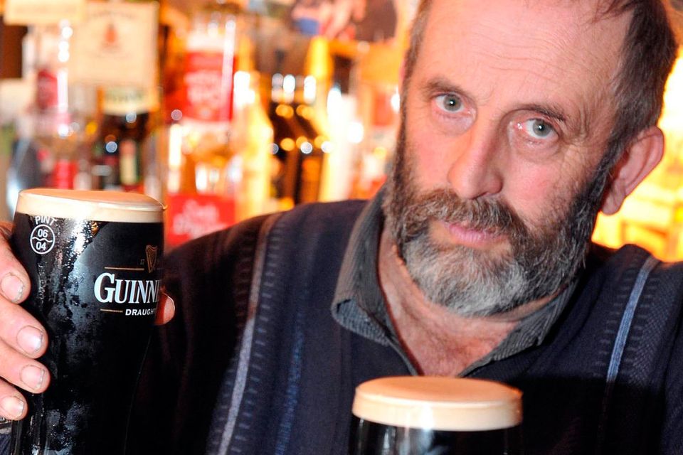 TD Danny Healy-Rae, pictured pulling pints in Kilgarvan, Co Kerry, has been criticised for his comments on drink driving. Photo: Don MacMonagle