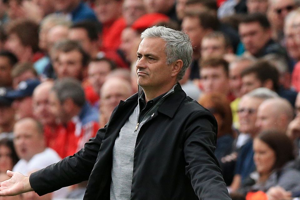 Manchester United manager Jose Mourinho saw his side draw 0-0 with Liverpool