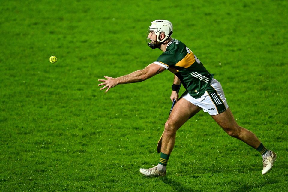 Kerry star hurler Dáithí Griffin says the Kingdom have no fear of Laois or Offaly as they chase a place in the Joe McDonagh Cup Final Photo by Brendan Moran/Sportsfile