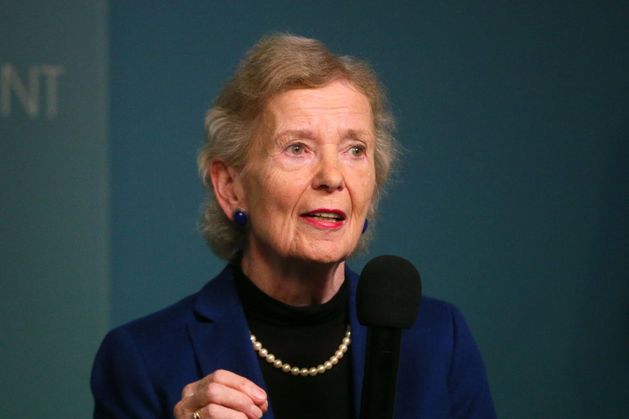 Mary Robinson hits out at Vatican and other countries for blocking progress at Cop29 climate talks