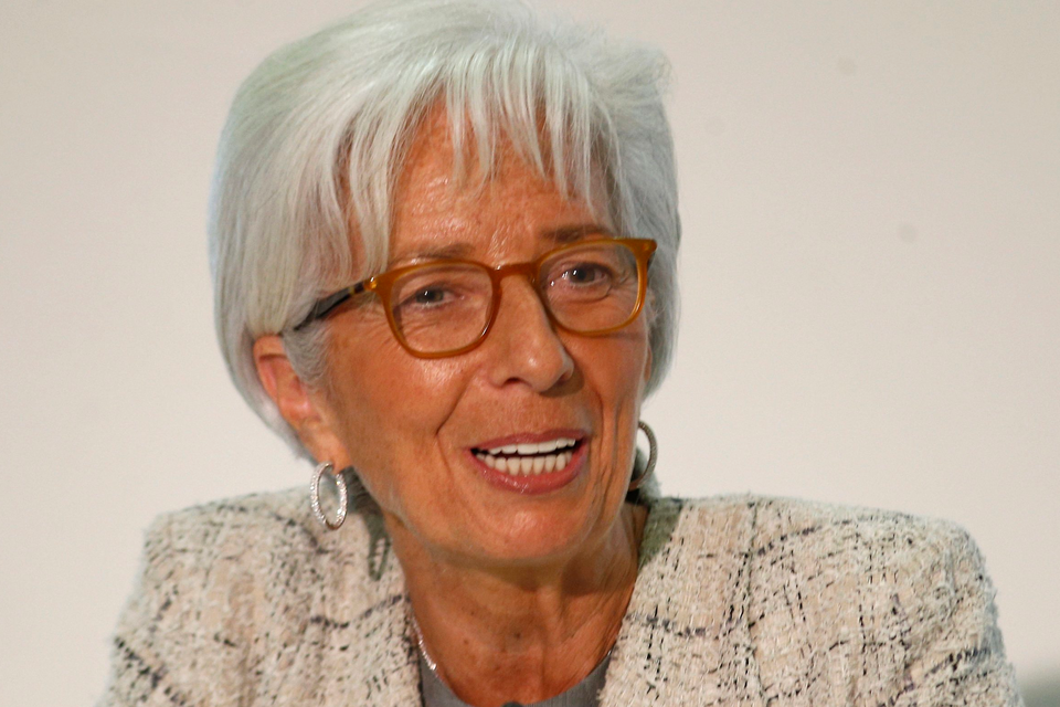 Christine Lagarde. Photo: Peter Nicholls/PA