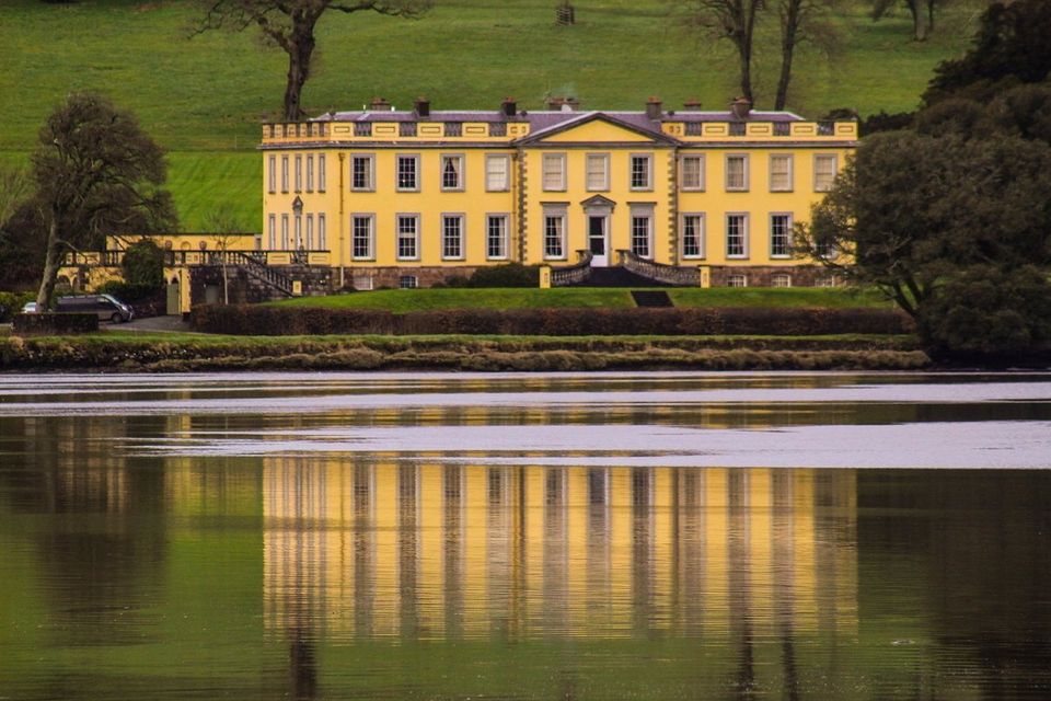Ballynatray House overlooks the Blackwater river, just inside the Waterford border near Youghal in County Cork