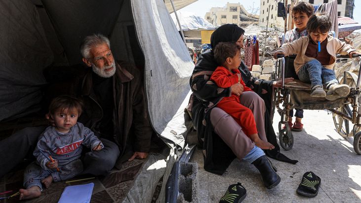 Patients are admitted to hospital every day' – Palestinian children bitten by  rats while they sleep in tent camps | Irish Independent