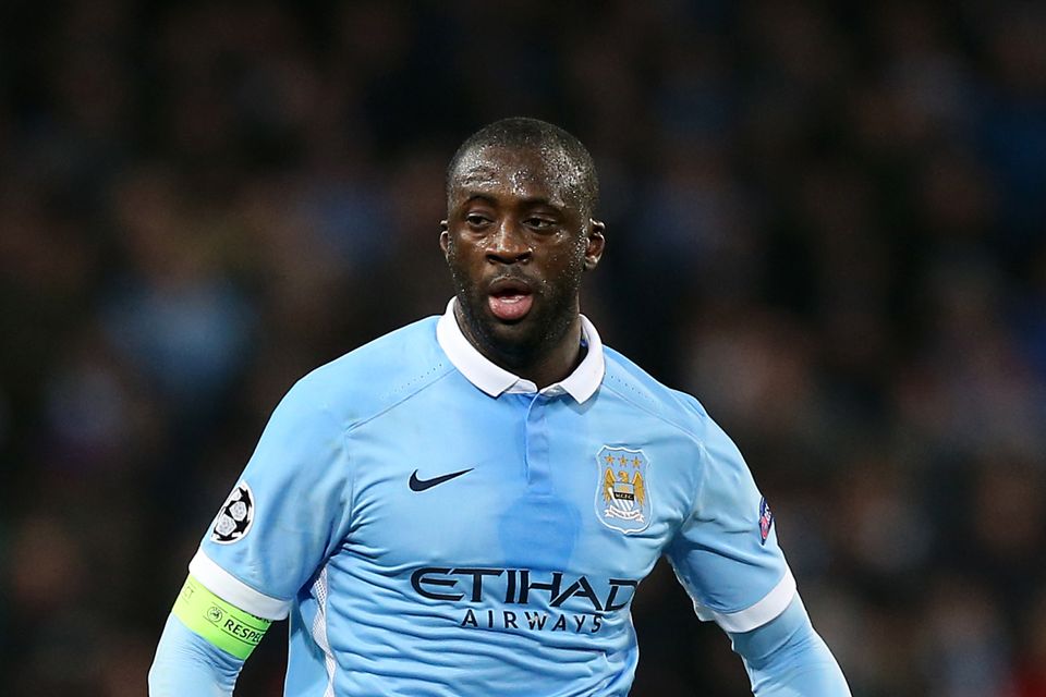 Manchester City's Yaya Toure is at the centre of a war of words between his agent and manager Pep Guardiola